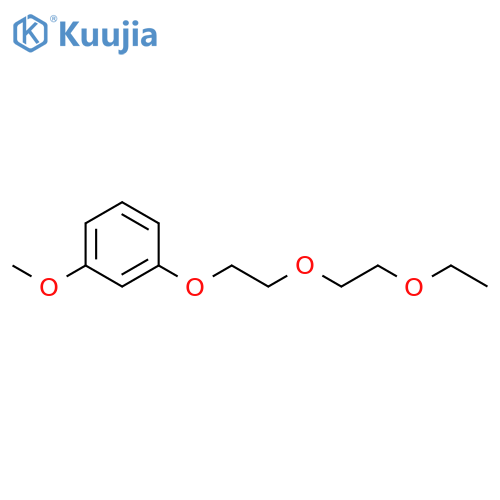 BENZENE, 1-[2-(2-ETHOXYETHOXY)ETHOXY]-3-METHOXY- structure