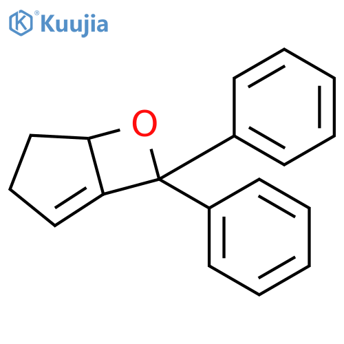 7,7-Diphenyl-6-oxabicyclo[3.2.0]hept-1-ene structure