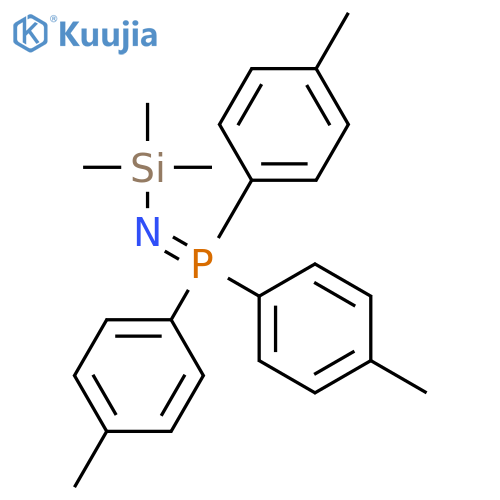 SILANAMINE, 1,1,1-TRIMETHYL-N-[TRIS(4-METHYLPHENYL)PHOSPHORANYLIDENE]- structure