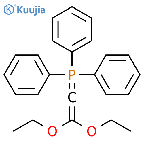 Phosphorane, (diethoxyethenylidene)triphenyl- structure