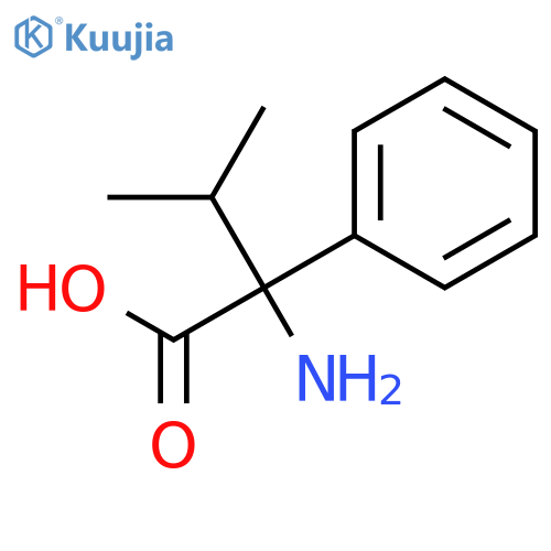 2-phenylvaline structure