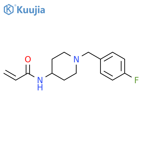 N-[1-[(4-Fluorophenyl)methyl]-4-piperidinyl]-2-propenamide structure