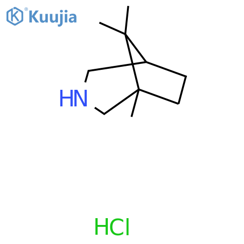 1,8,8-Trimethyl-3-azabicyclo[3.2.1]octane hydrochloride structure