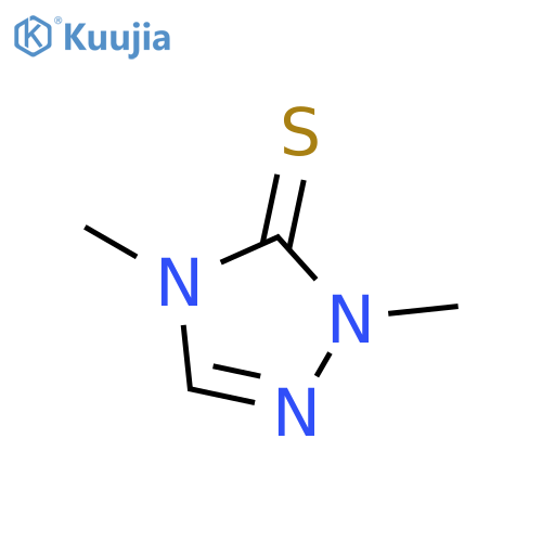 2,4-dimethyl-2,4-dihydro-3H-1,2,4-triazole-3-thione structure