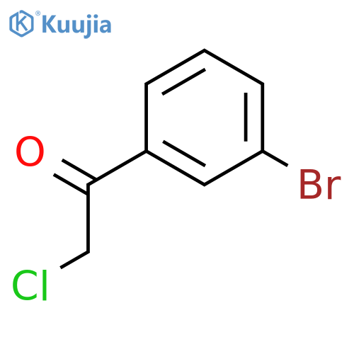 Ethanone, 1-(3-bromophenyl)-2-chloro- structure