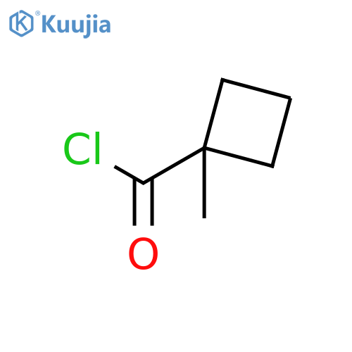 1-methylcyclobutane-1-carbonyl chloride structure