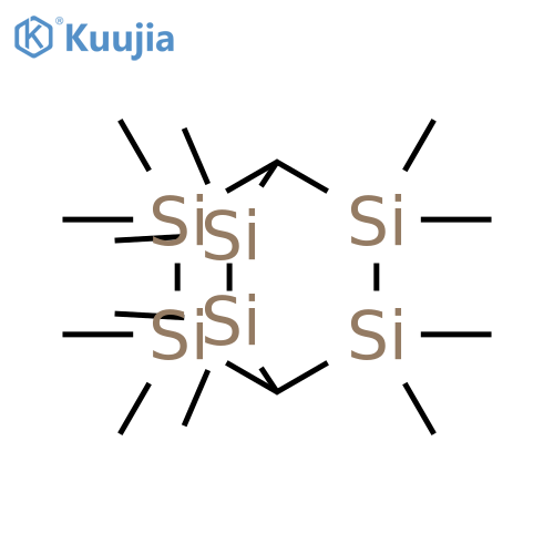 2,3,5,6,7,8-Hexasilabicyclo[2.2.2]octane,2,2,3,3,5,5,6,6,7,7,8,8-dodecamethyl- structure