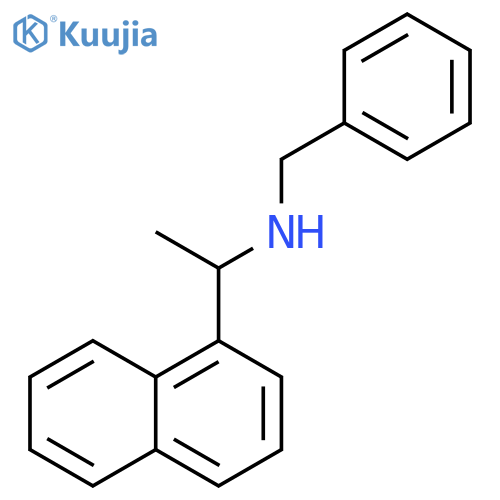N-BENZYL-1-(1-NAPHTHYL)ETHYLAMINE structure