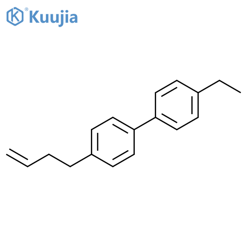 1,1'-Biphenyl, 4-(3-butenyl)-4'-ethyl- structure