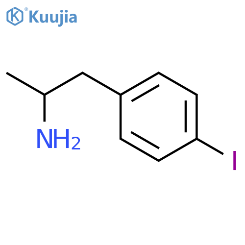 Benzeneethanamine,4-iodo-a-methyl- structure