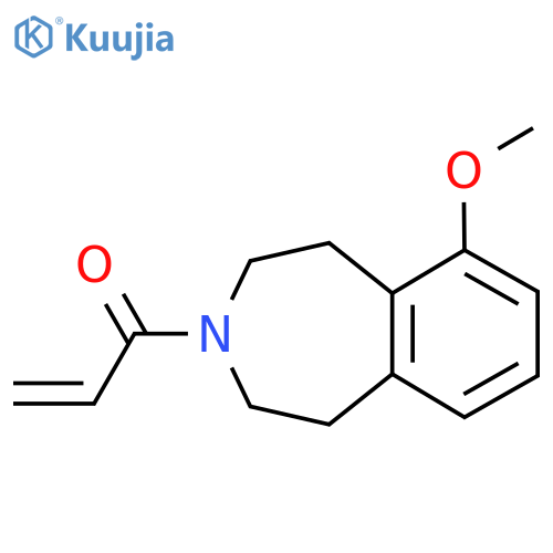 1-(6-Methoxy-1,2,4,5-tetrahydro-3-benzazepin-3-yl)prop-2-en-1-one structure