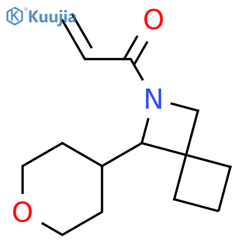 1-1-(oxan-4-yl)-2-azaspiro3.3heptan-2-ylprop-2-en-1-one structure