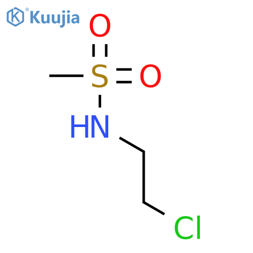 N-(2-Chloroethyl)methanesulfonamide structure