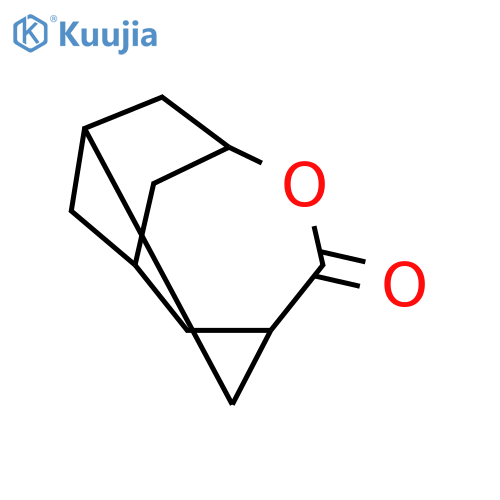 4-Oxatricyclo4.3.1.1~3,8~undecan-5-one structure