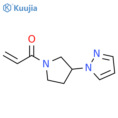 1-[3-(1H-Pyrazol-1-yl)-1-pyrrolidinyl]-2-propen-1-one structure