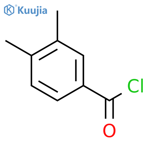3,4-dimethylbenzoyl chloride structure