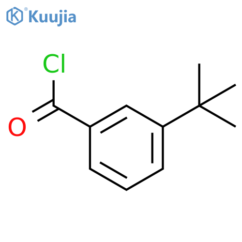 Benzoyl chloride,3-(1,1-dimethylethyl)- structure