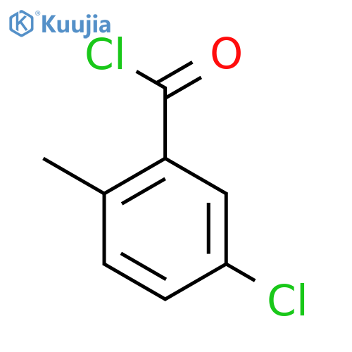 5-chloro-2-methylbenzoyl chloride structure