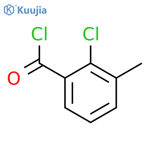 2-Chloro-3-methylbenzoyl chloride structure