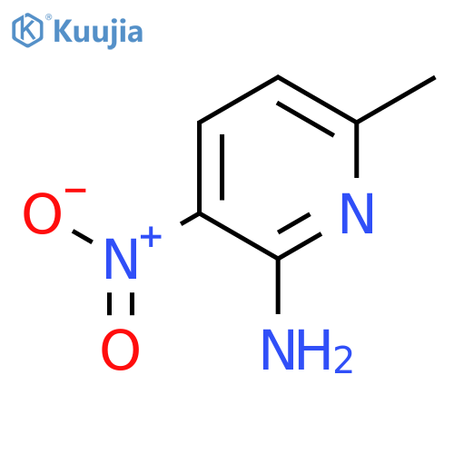2-Amino-6-methyl-3-nitropyridine structure