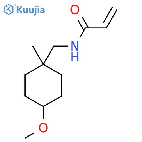 N-[(4-Methoxy-1-methylcyclohexyl)methyl]prop-2-enamide structure