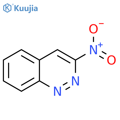 Cinnoline, 3-nitro- structure
