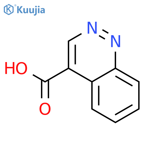 Cinnoline-4-carboxylic acid structure