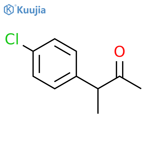 3-(4-chlorophenyl)butan-2-one structure