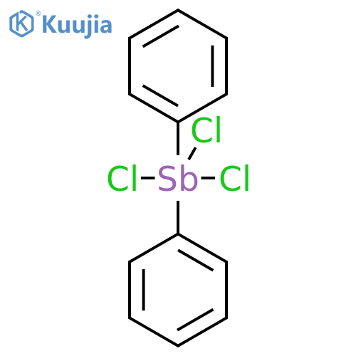 Antimony,trichlorodiphenyl- structure