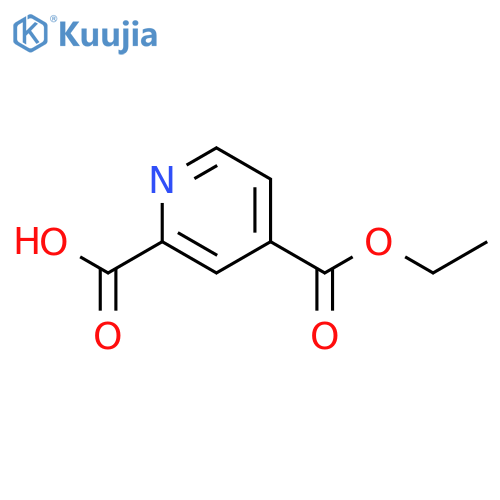 4-(Ethoxycarbonyl)picolinic acid structure