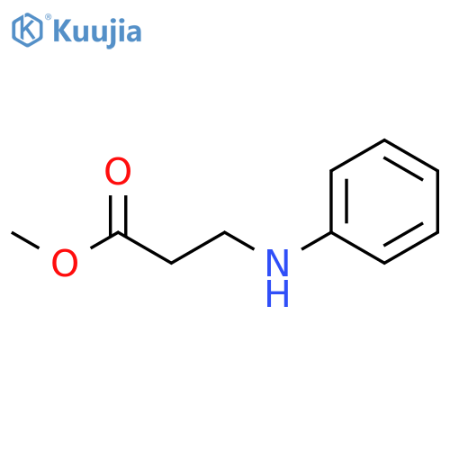 Methyl 3-(phenylamino)propanoate structure