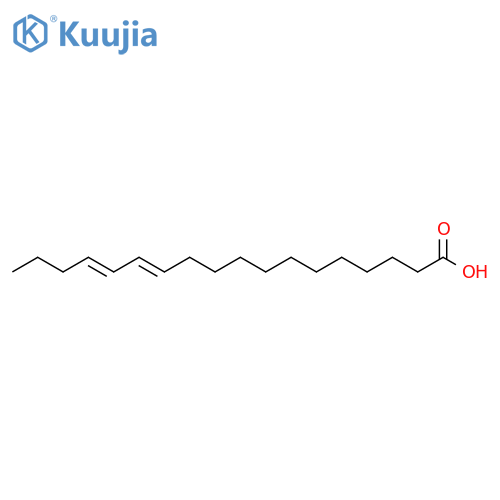 12,14-Octadecadienoic acid, (12E,14E)- structure