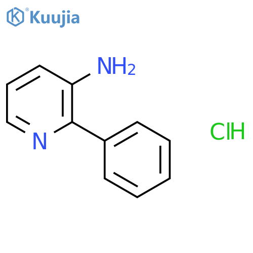 2-phenylpyridin-3-amine hydrochloride structure