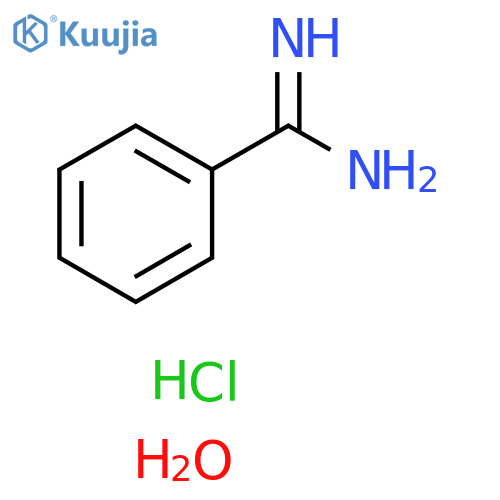 Benzamidine hydrate hydrochloride structure