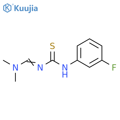Thiourea, [(dimethylamino)methylene](3-fluorophenyl)- structure