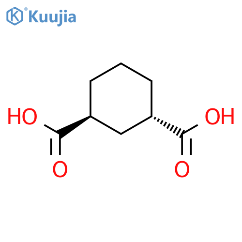 (1S,3S)-cyclohexane-1,3-dicarboxylic acid structure