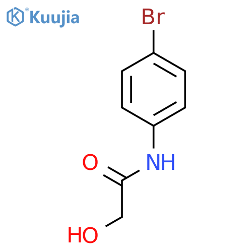 Acetamide,N-(4-bromophenyl)-2-hydroxy- structure