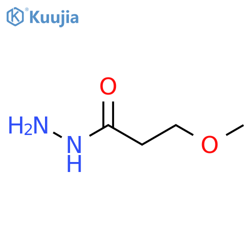 3-Methoxypropanehydrazide structure