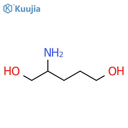 2-aminopentane-1,5-diol structure