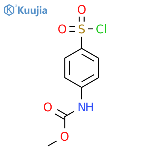methyl [4-(chlorosulfonyl)phenyl]carbamate structure