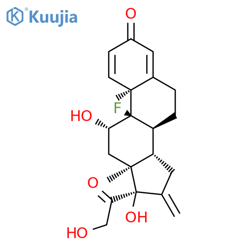 Fluprednidene structure