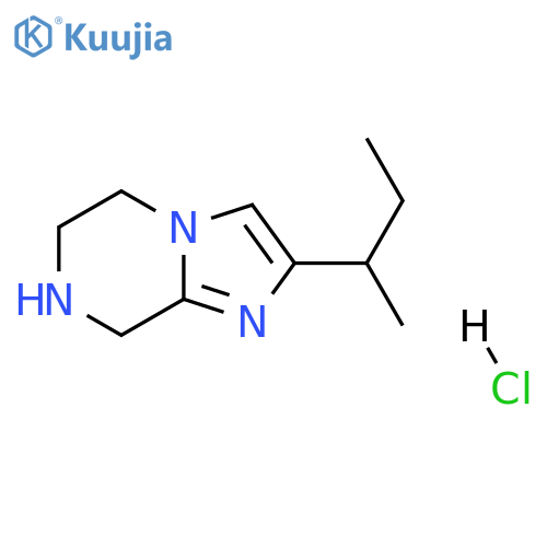 2-(butan-2-yl)-5H,6H,7H,8H-imidazo1,2-apyrazine hydrochloride structure