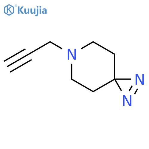 6-(prop-2-yn-1-yl)-1,2,6-triazaspiro2.5oct-1-ene structure