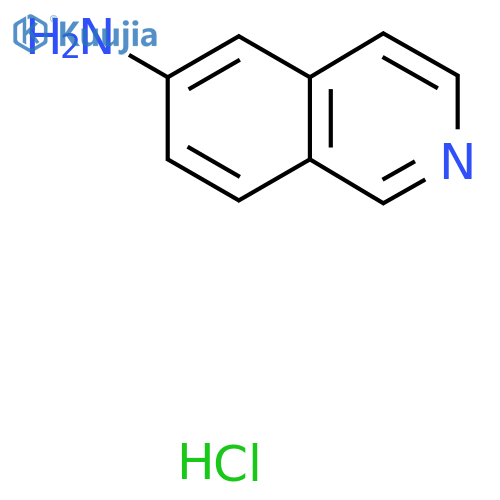 isoquinolin-6-amine hydrochloride structure