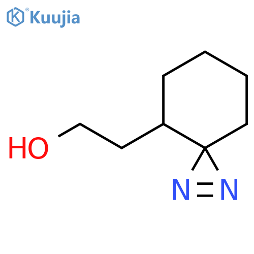 2-{1,2-diazaspiro2.5oct-1-en-4-yl}ethan-1-ol structure
