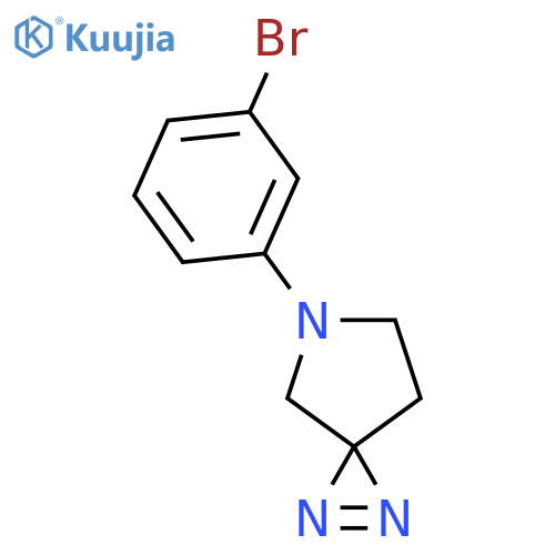 5-(3-bromophenyl)-1,2,5-triazaspiro2.4hept-1-ene structure
