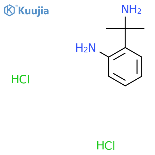 2-(2-aminopropan-2-yl)aniline dihydrochloride structure