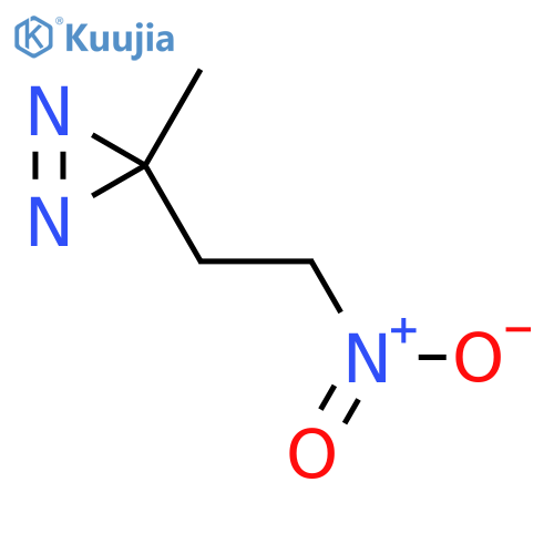 3-methyl-3-(2-nitroethyl)-3H-diazirine structure