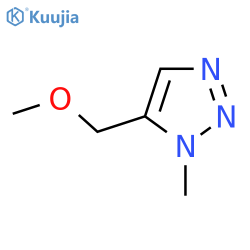 5-(methoxymethyl)-1-methyl-1H-1,2,3-triazole structure