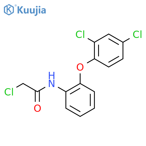 Acetamide,2-chloro-N-[2-(2,4-dichlorophenoxy)phenyl]- structure
